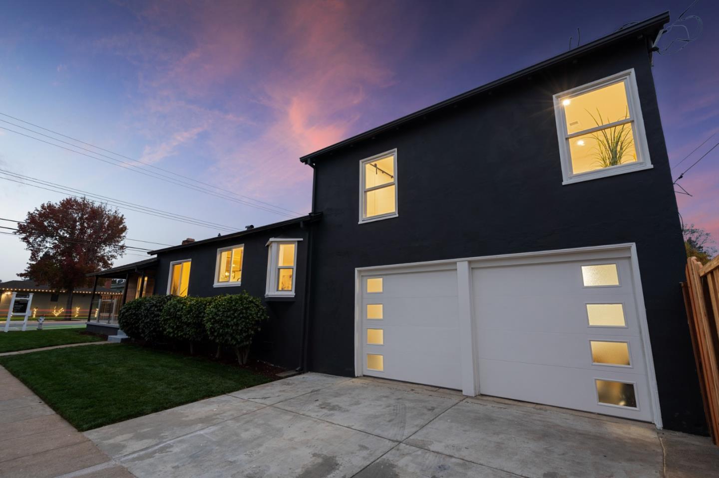 201 Channing Road Burlingame, CA 94010 - Photo 49 of 52 a front view of a house with a yard