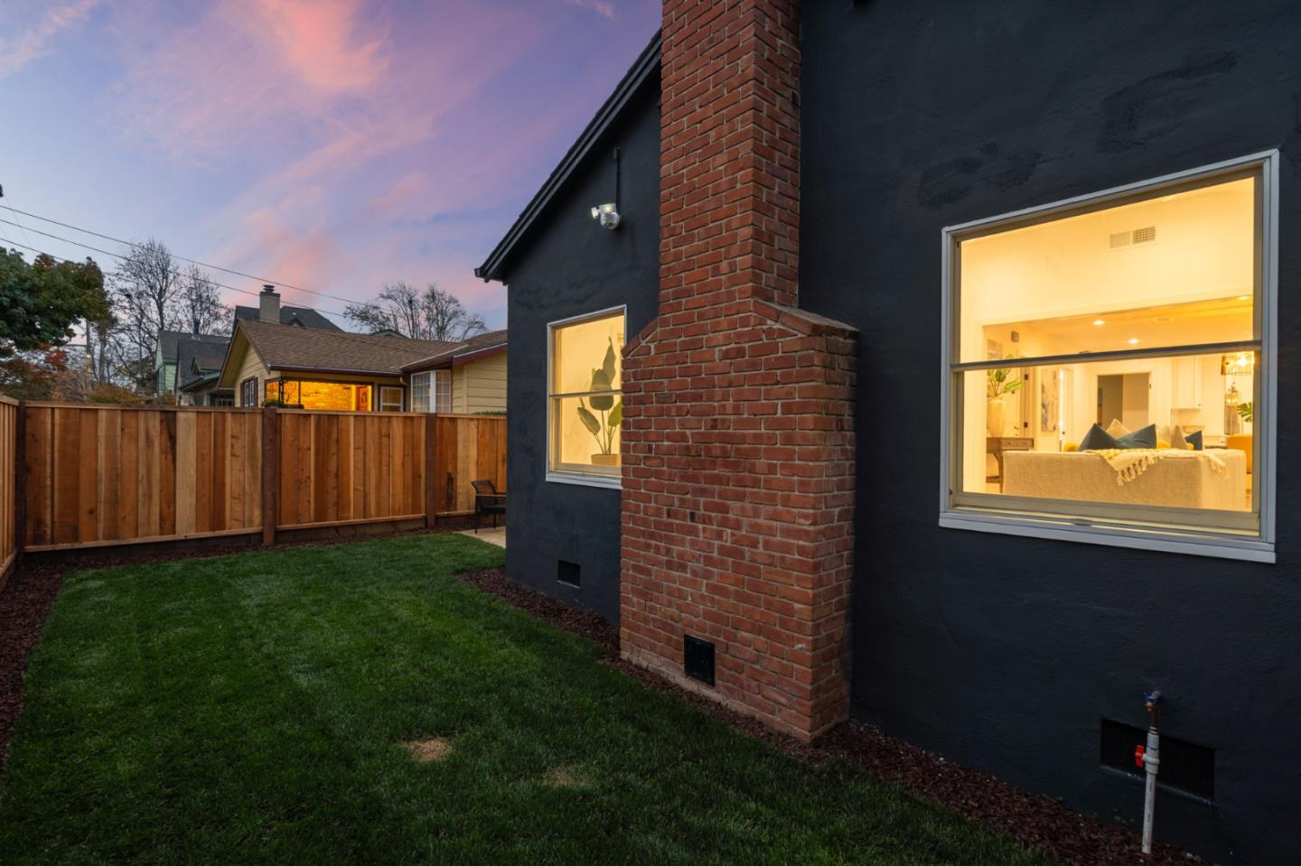 201 Channing Road Burlingame, CA 94010 - Photo 50 of 52 a view of a porch with a yard