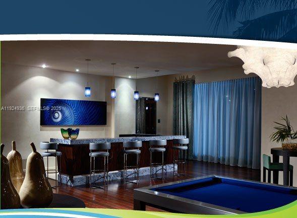 185 Southwest 7th Street, Unit 2014 Miami, FL 33130 - Photo 32 of 38 a living room with lots of furniture and painting on the wall