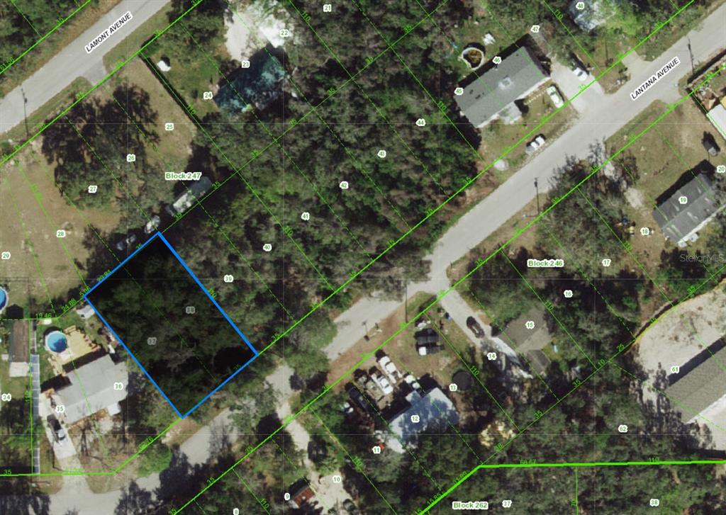 0 Lantana Avenue New Port Richey, FL 34654 - Photo 2 of 3 an aerial view of a residential houses with yard