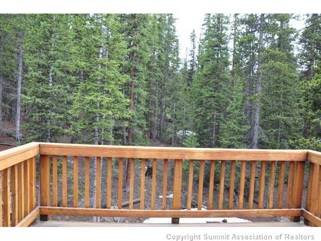 93 Rena Road Breckenridge, CO 80424 - Photo 23 of 25 Yard/Garden. Exterior back deck. Private back yard overlooking the peaceful woods.