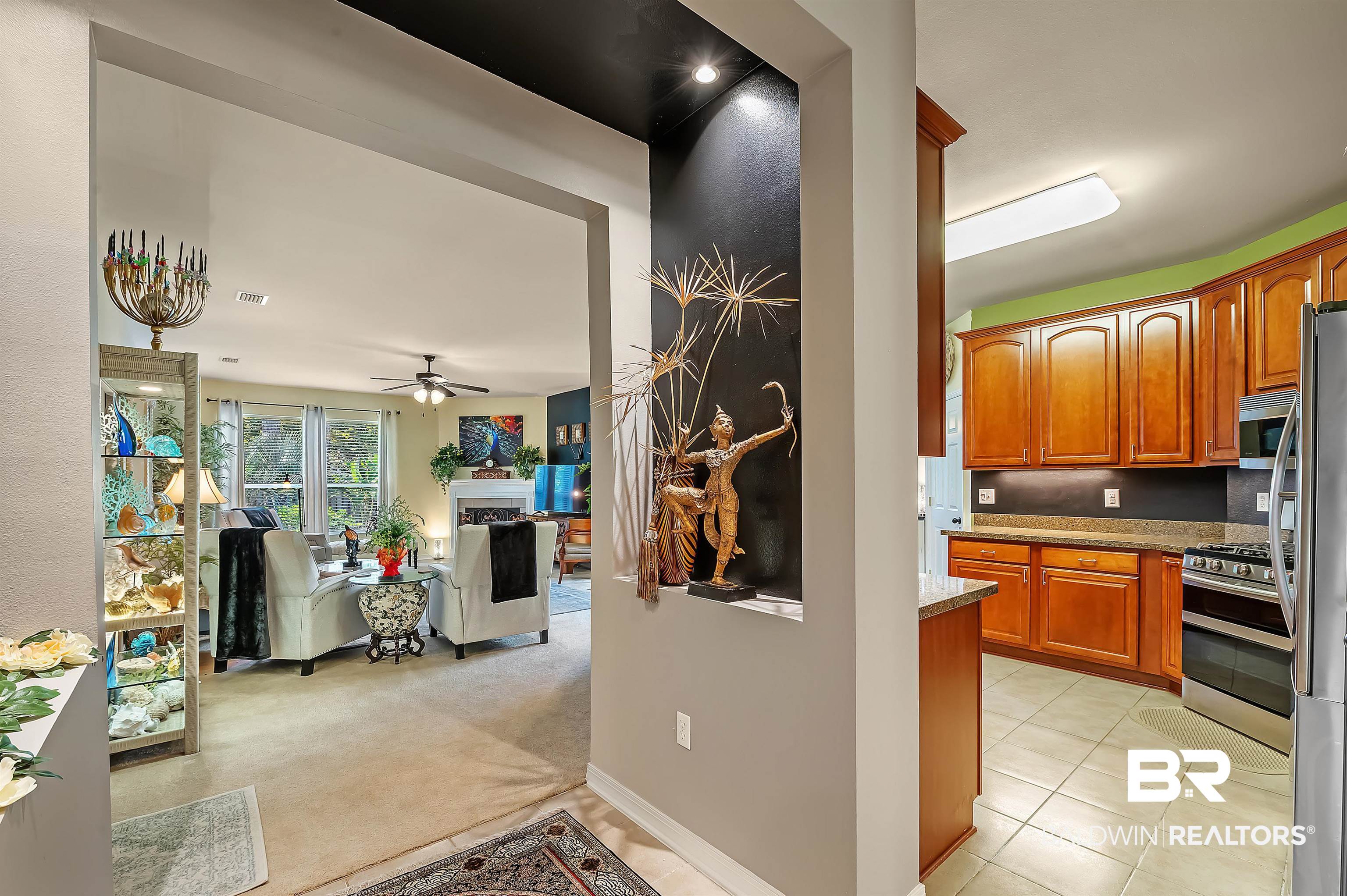 1243 Pembroke Way Foley, AL 36535 - Photo 11 of 46 View from Entrance Foyer