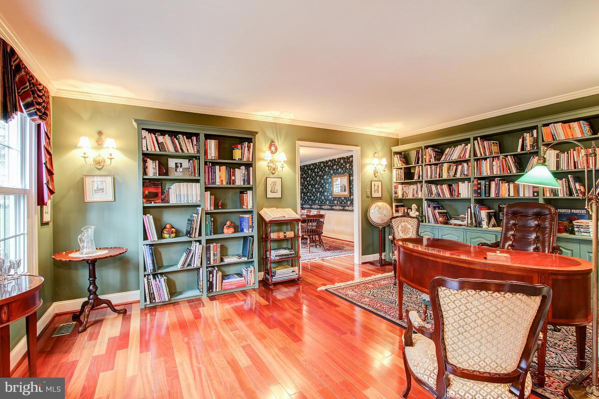 10901 Wilder Point Lane Reston, VA 20191 - Photo 6 of 30 Gracious Living Room features built-in bookcases