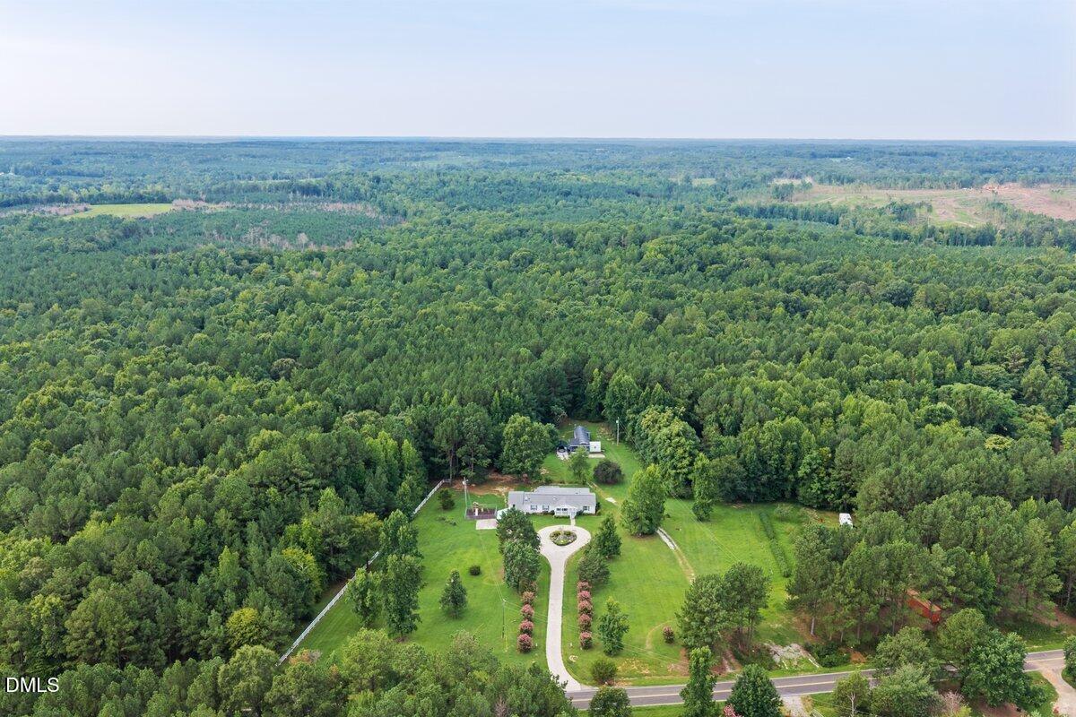 494 Rifle Range Road Warrenton, NC 27589 - Photo 23 of 44 Drone Over View