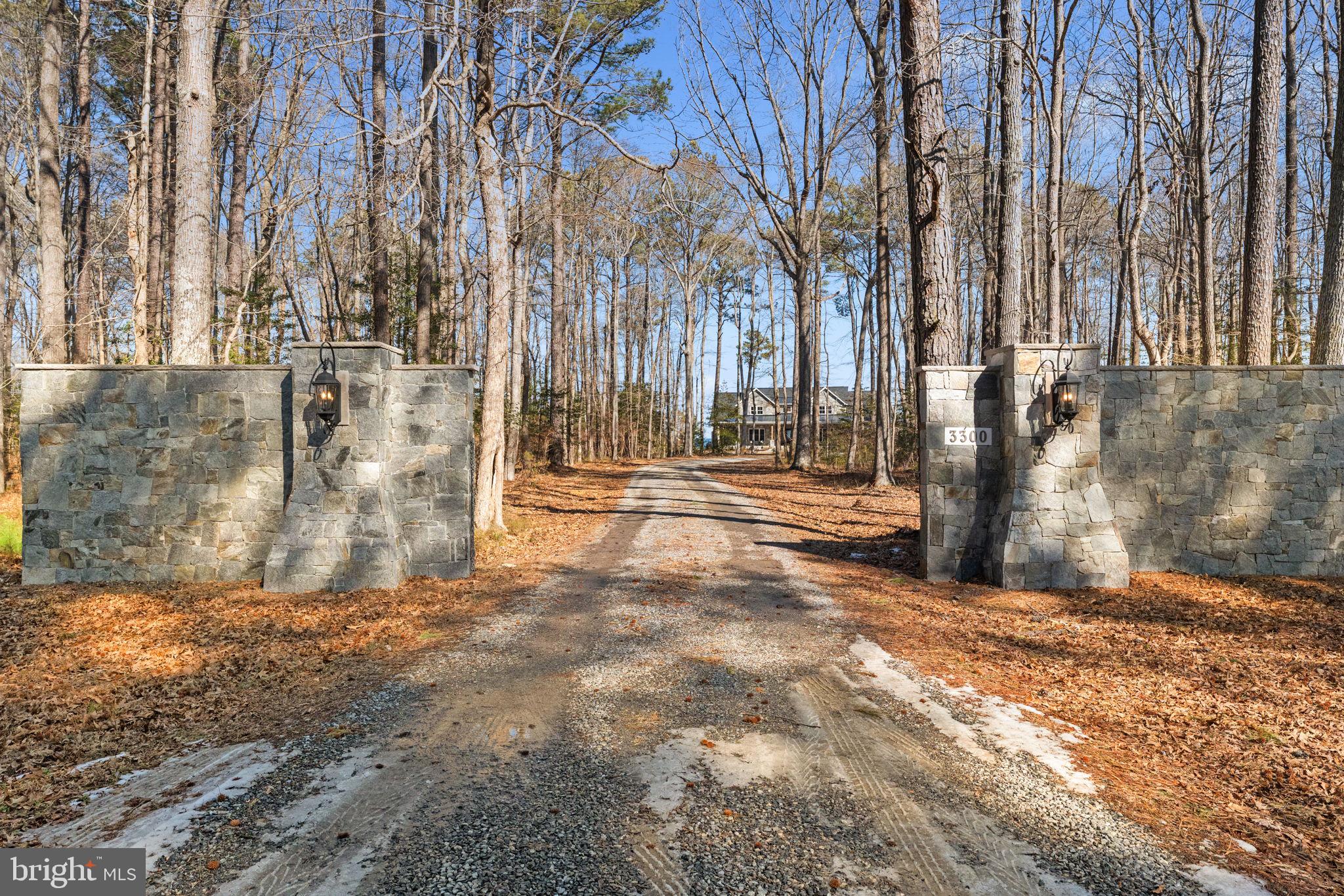 3300 Mob Neck Road Heathsville, VA 22473 - Photo 3 of 69 Grand Entrance From Mob Neck Road