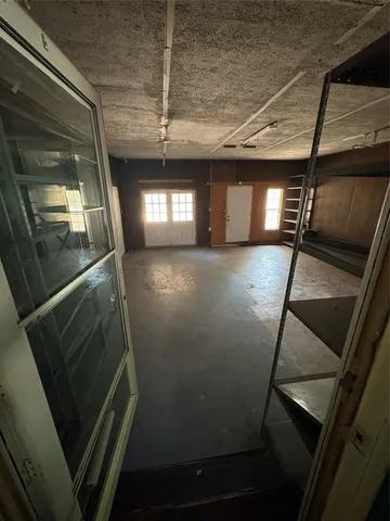 a view of a room with window