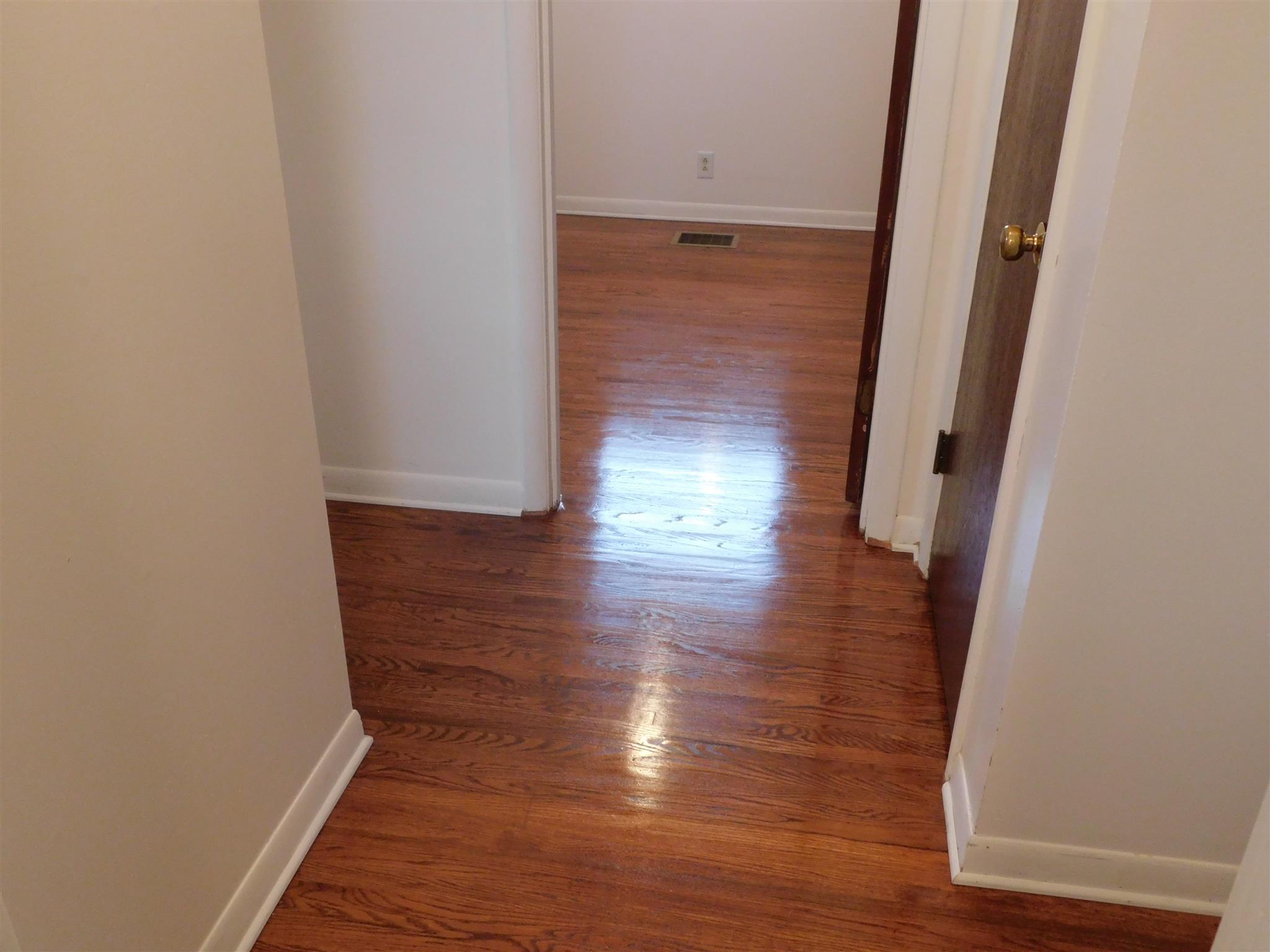 405 Burch Road Clarksville, TN 37042 - Photo 9 of 30 a view of hallway with wooden floor