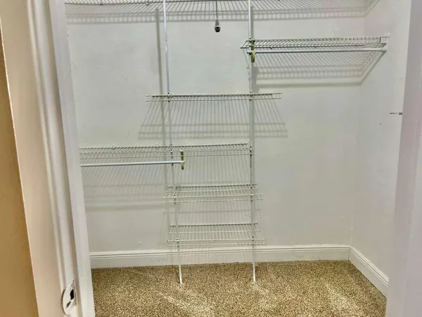 a view of walk in closet