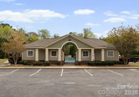 a view of outdoor space with seating