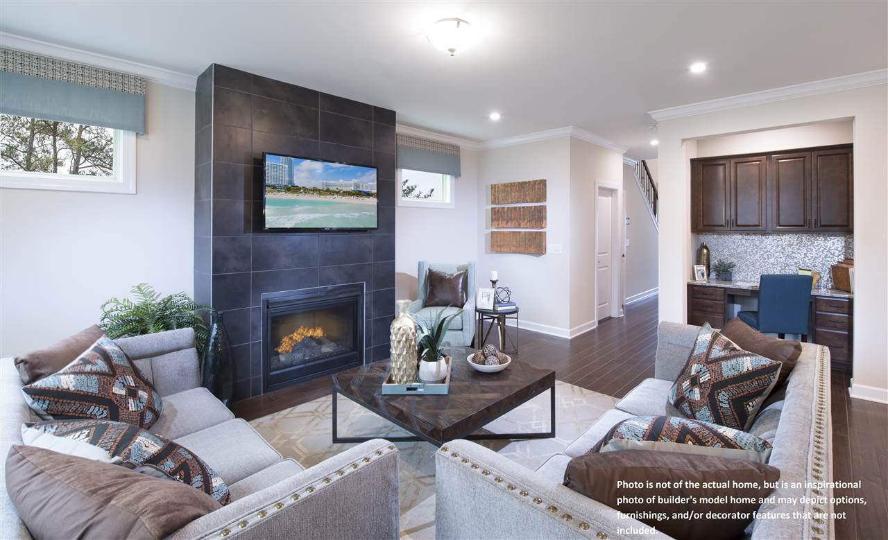 2916 Murray Ridge Trail, Unit LOT 141 Apex, NC 27502 - Photo 4 of 18 Photo is not of the actual home, but is an inspirational photo of builder's model home and may depict options, furnishings, and/or decorator features that are not included.