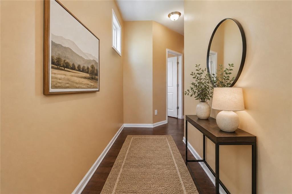 4037 Fireoak Drive Decatur, GA 30032 - Photo 2 of 13 a view of a hallway with wooden floor