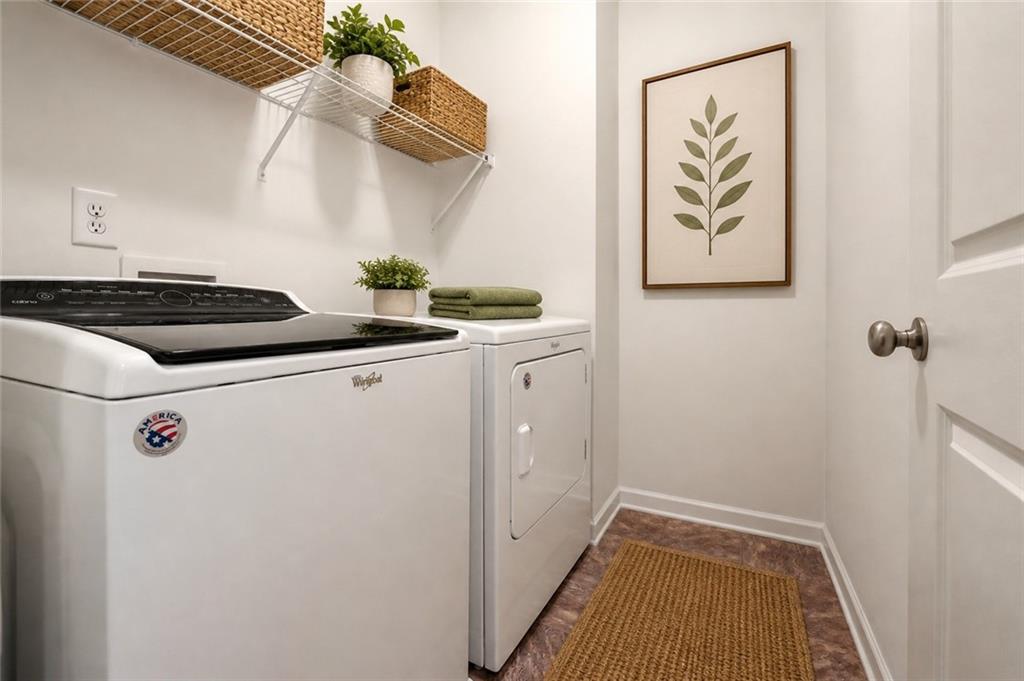 4037 Fireoak Drive Decatur, GA 30032 - Photo 10 of 13 a utility room with dryer and washer
