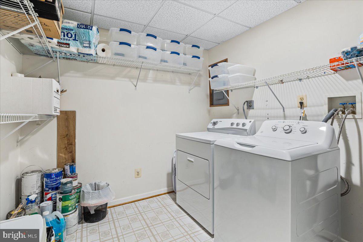 9245 Ridgefield Circle Frederick, MD 21701 - Photo 31 of 53 Lower level laundry with plenty of storage.