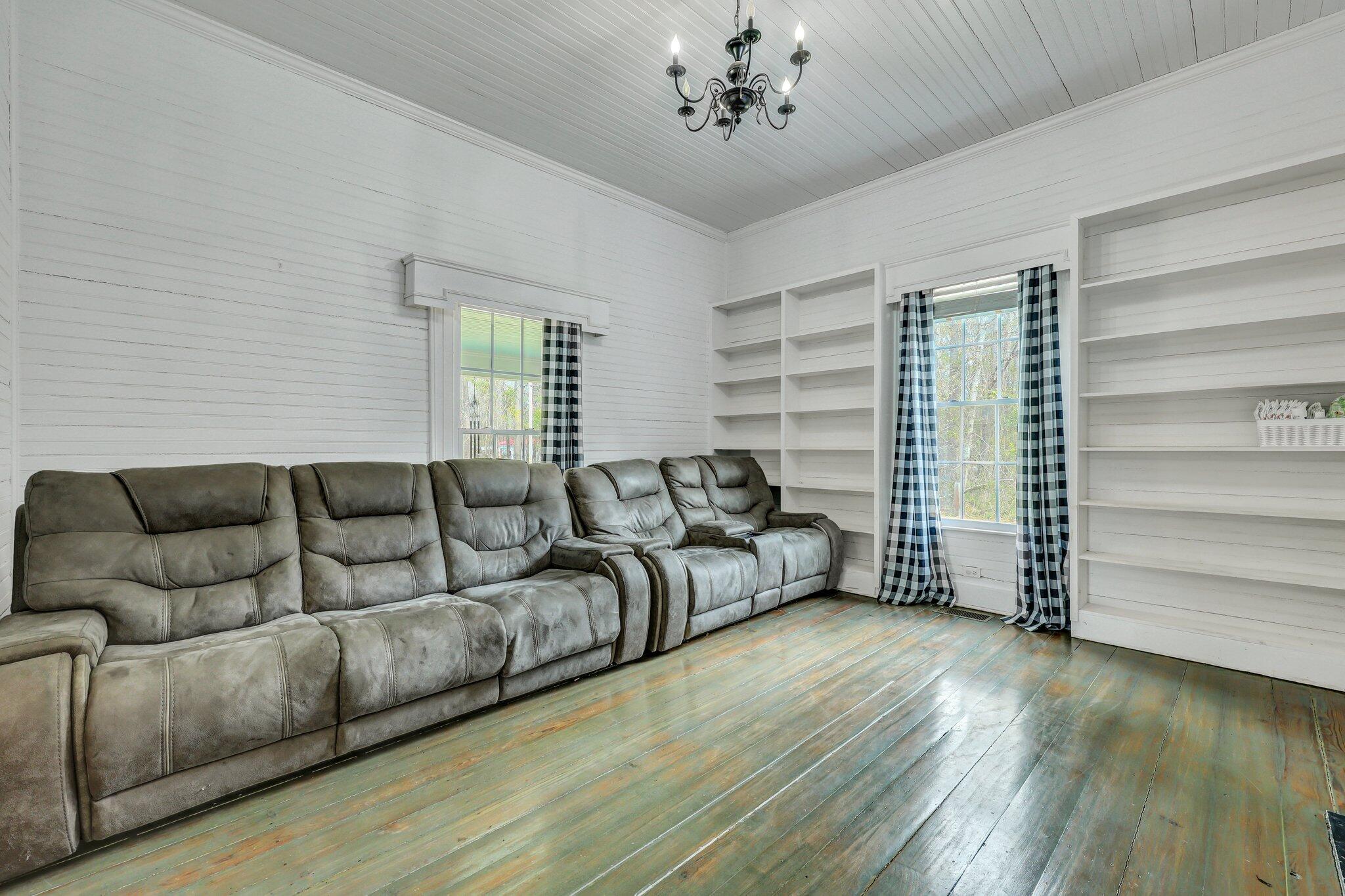 242 Weathers Farm Road Bowman, SC 29018 - Photo 7 of 44 Cozy Living Room with Built-Ins