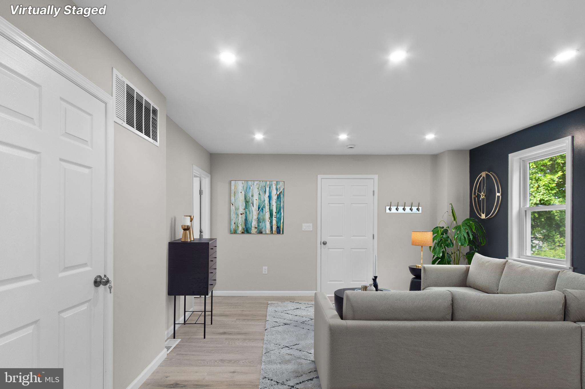 5021 A Street Southeast Washington, DC 20019 - Photo 16 of 43 a living room with furniture and a window