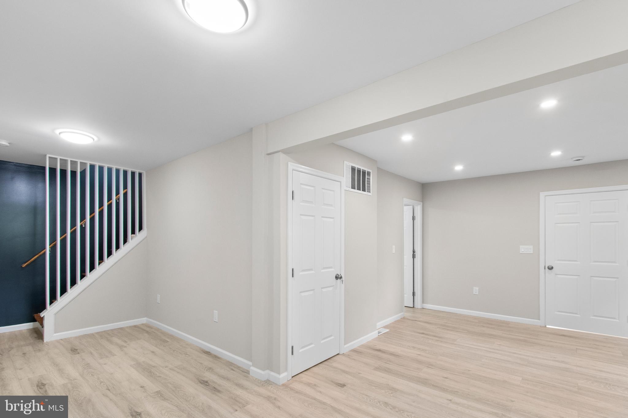 5021 A Street Southeast Washington, DC 20019 - Photo 25 of 43 a view of a hallway with wooden floor