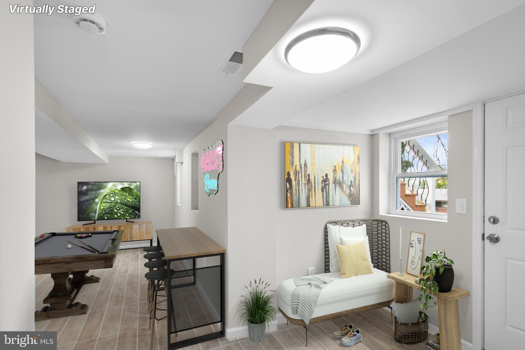 5021 A Street Southeast Washington, DC 20019 - Photo 34 of 43 a living room with furniture and a window