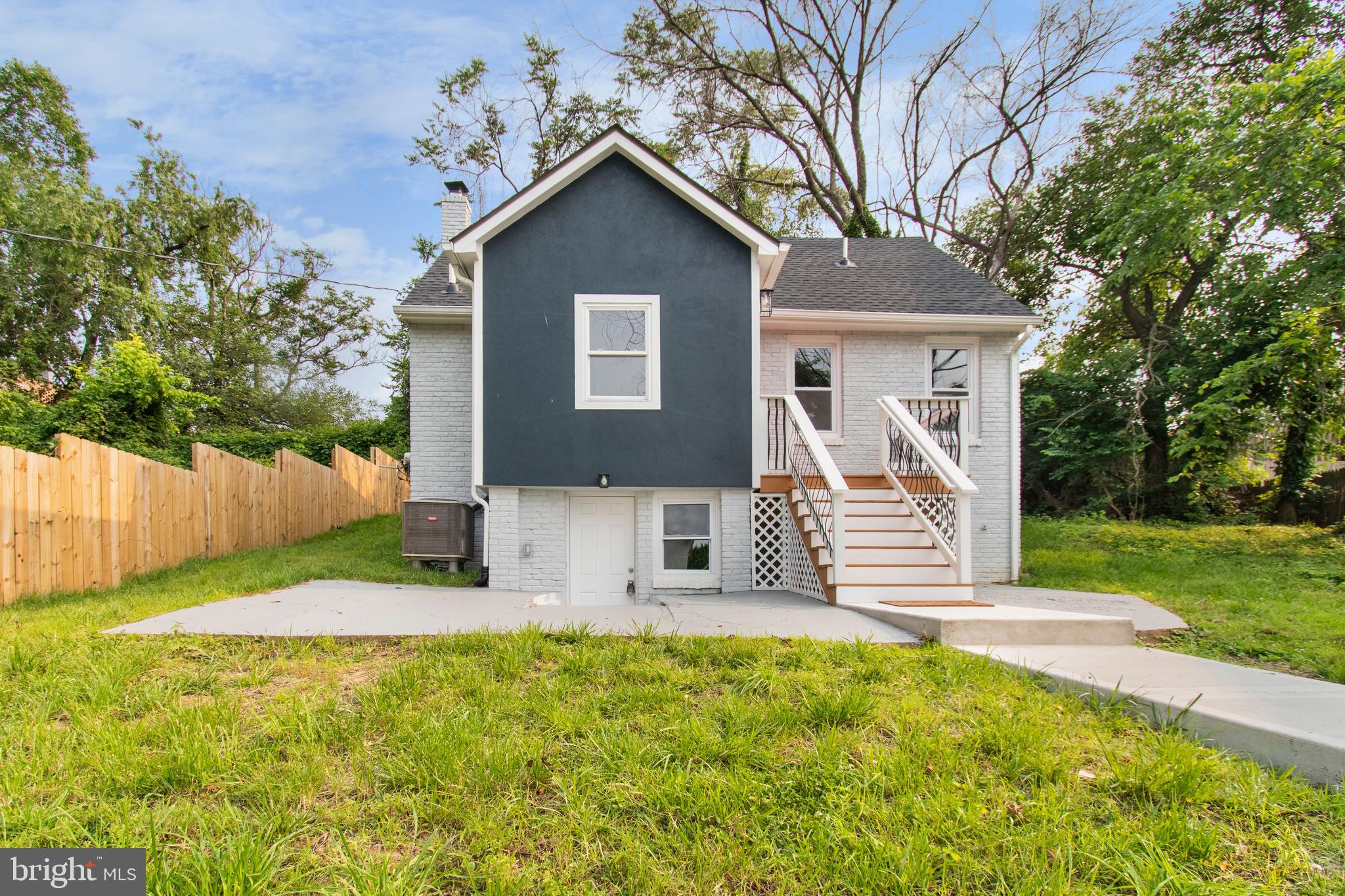 5021 A Street Southeast Washington, DC 20019 - Photo 43 of 43 a front view of a house with garden