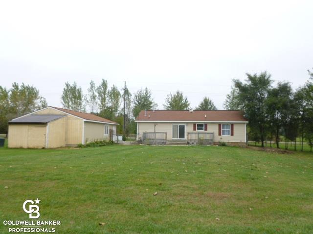 12887 Burt Road Memphis, MI 48041 - Photo 25 of 26 Shed off the back of garage