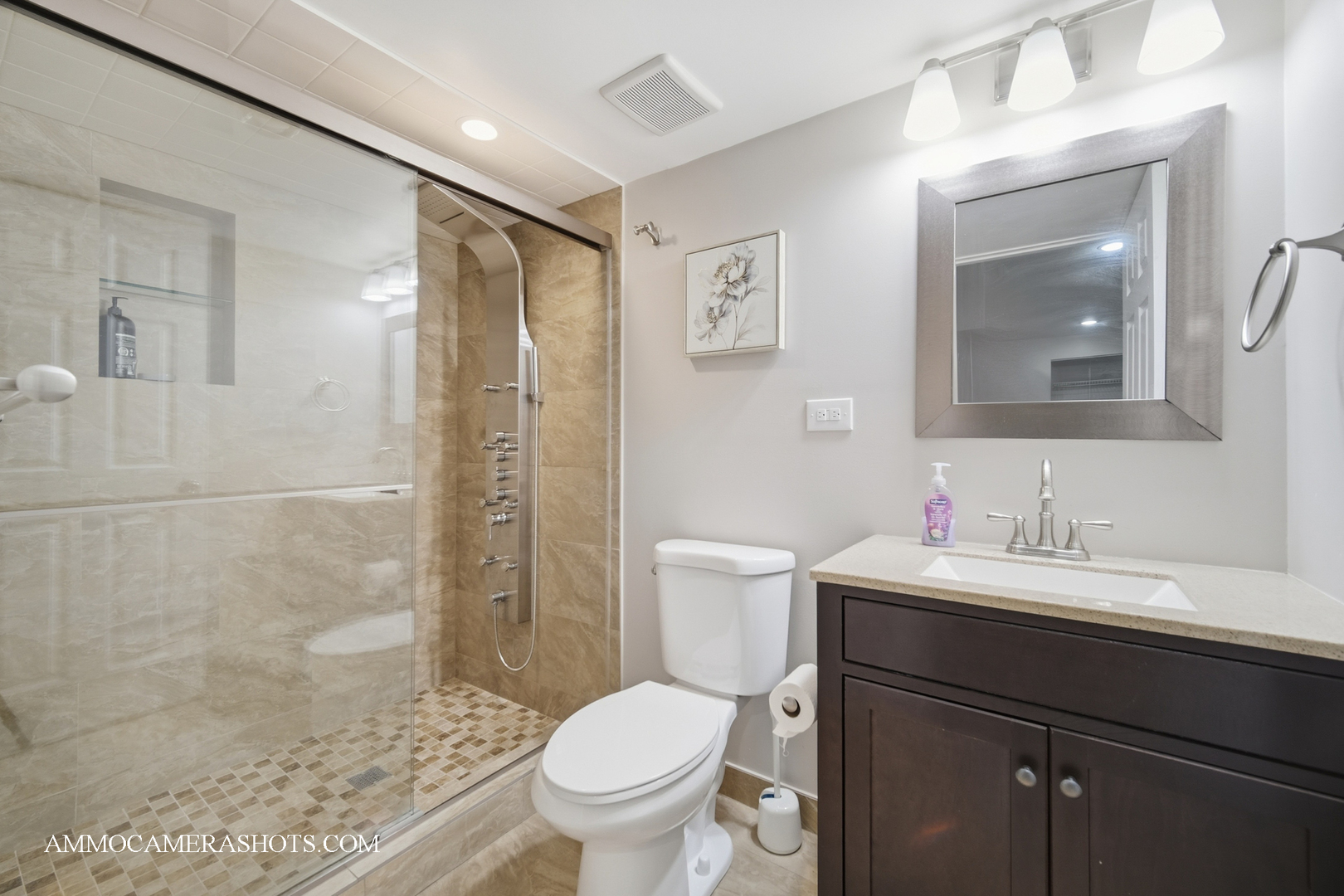 4308 Fraser Circle Naperville, IL 60564 - Photo 23 of 43 a bathroom with a sink toilet and shower