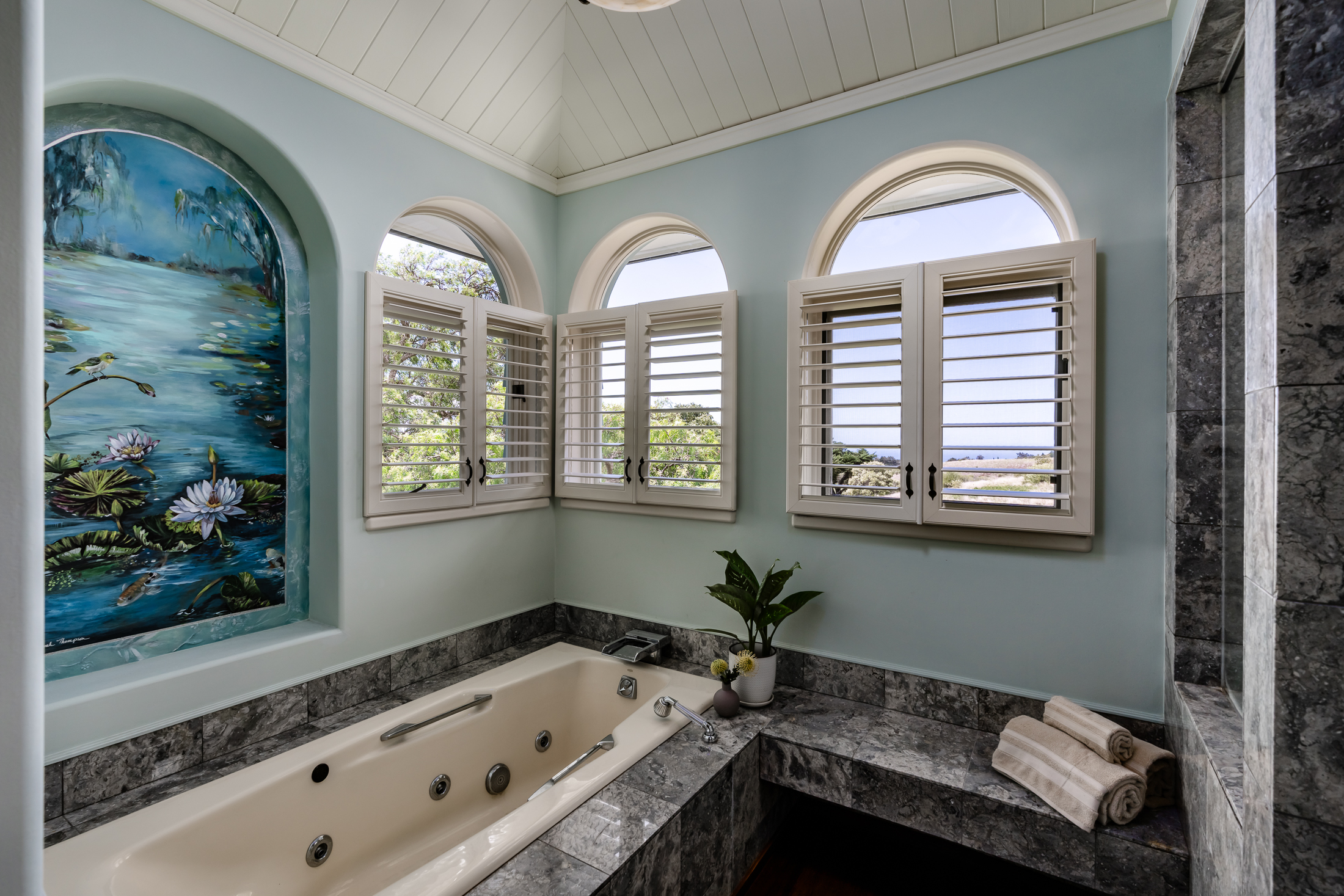 65-1508 Kawaihae Road Kamuela, HI 96743 - Photo 17 of 28 a bathroom with a bathtub and a window