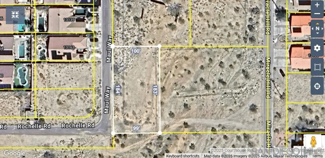 0 Maui Way, Unit 1 Desert Hot Springs, CA 92240 - Photo 3 of 22 view of a bathroom with a shower and a curtain