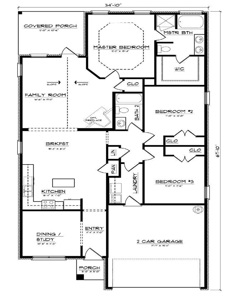 24514 Kipling Court Daphne, AL 36526 - Photo 22 of 22 Oakley Floorplan