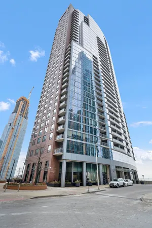 a front view of a building