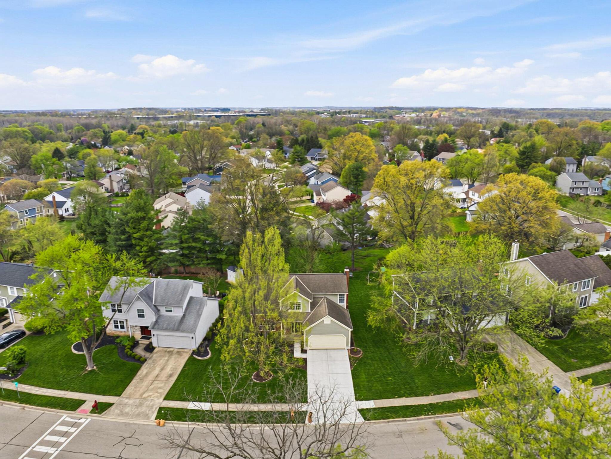 1317 Greencroft Road Gahanna, OH 43230 - Photo 39 of 43 Aerial View