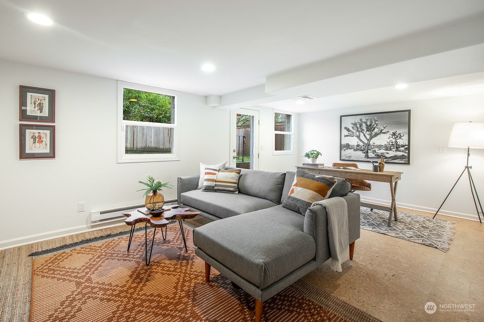 1821 North 80th Street Seattle, WA 98103 - Photo 13 of 30 a living room with furniture and a rug
