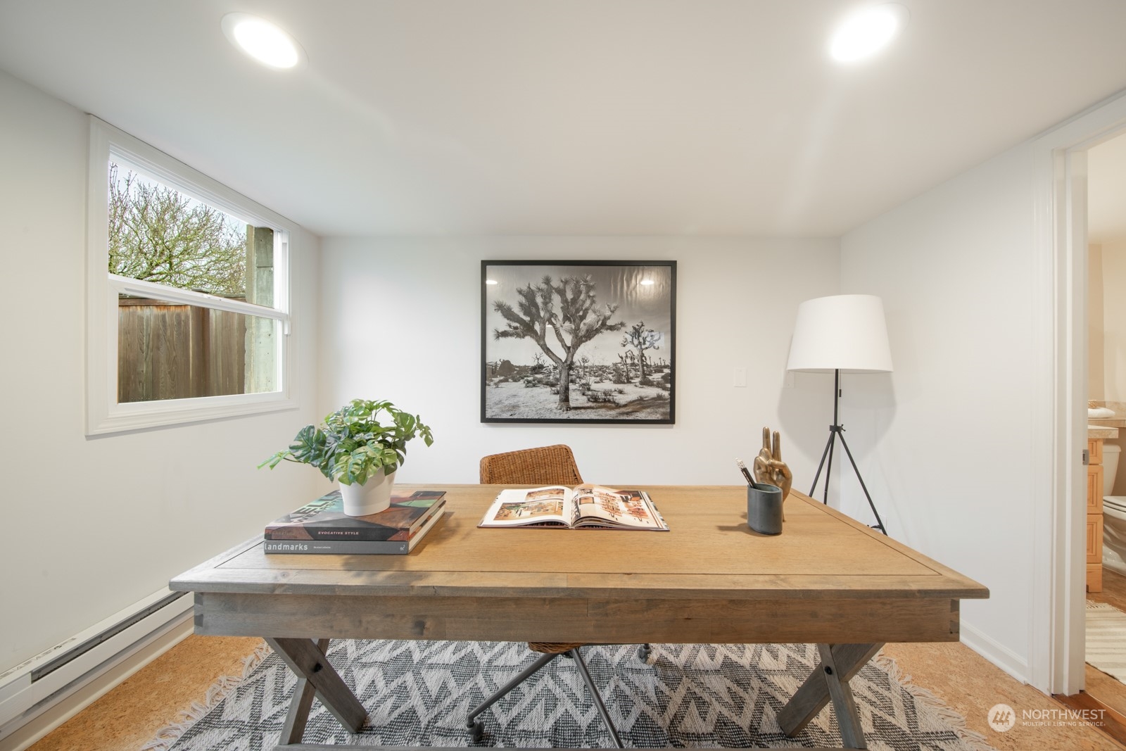 1821 North 80th Street Seattle, WA 98103 - Photo 15 of 30 a view of a dining room with furniture and a potted plant