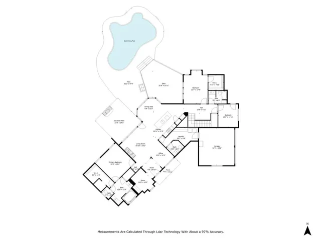 a picture of a park with a bench