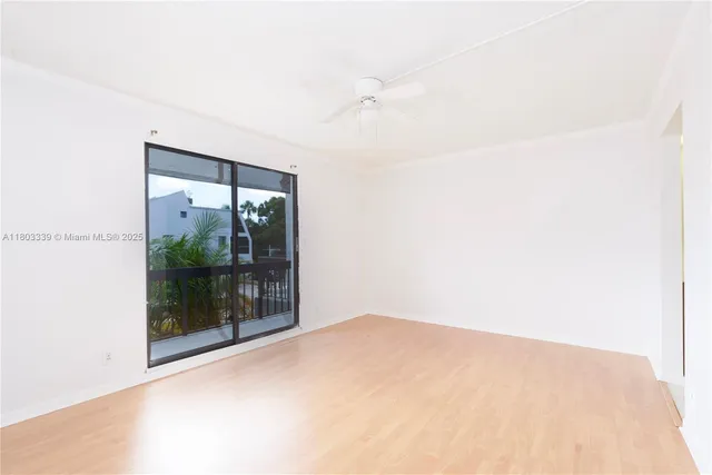 a view of empty room