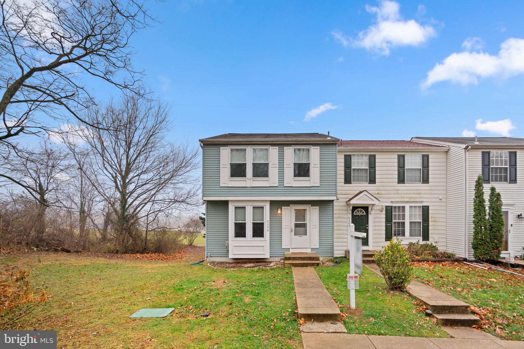 6326 Greenfield Road Elkridge, MD 21075 - Photo 1 of 30 Move-In Ready 2 Bedroom 2 Bath End Unit Townhome