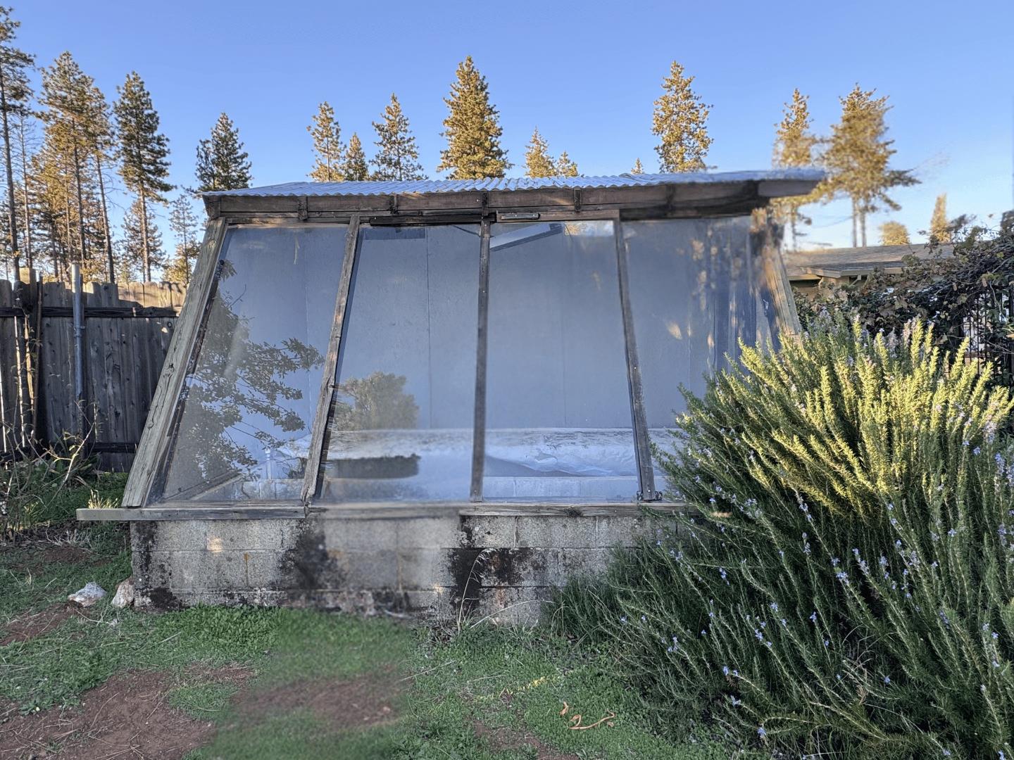 12168 Granite Ridge Road Oroville, CA 95965 - Photo 28 of 34 a view of a backyard with plants