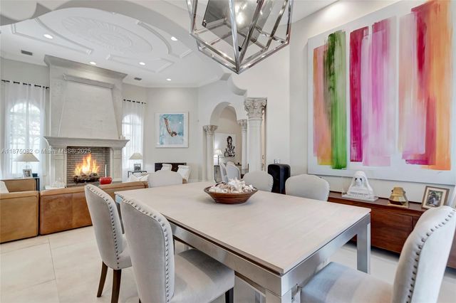 a room with furniture and a window