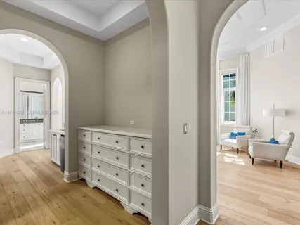 a view of a city with tall buildings