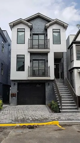 a view of a house with a swimming pool