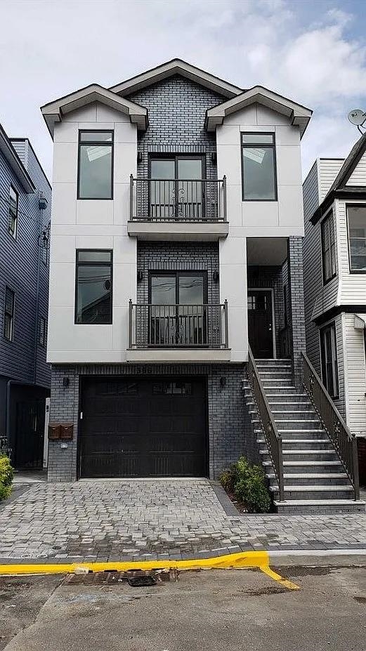 a view of a house with a swimming pool