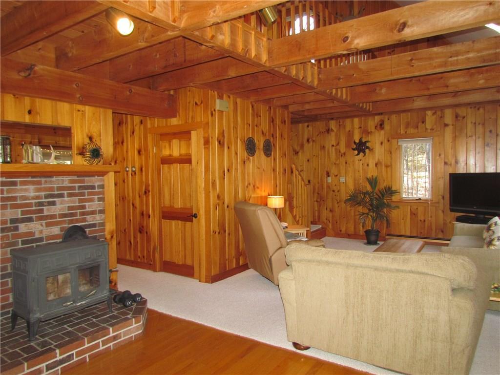 105 Orchard Road Cumberland Center, ME 04021 - Photo 4 of 12 Woodsove in Living/Dining Room