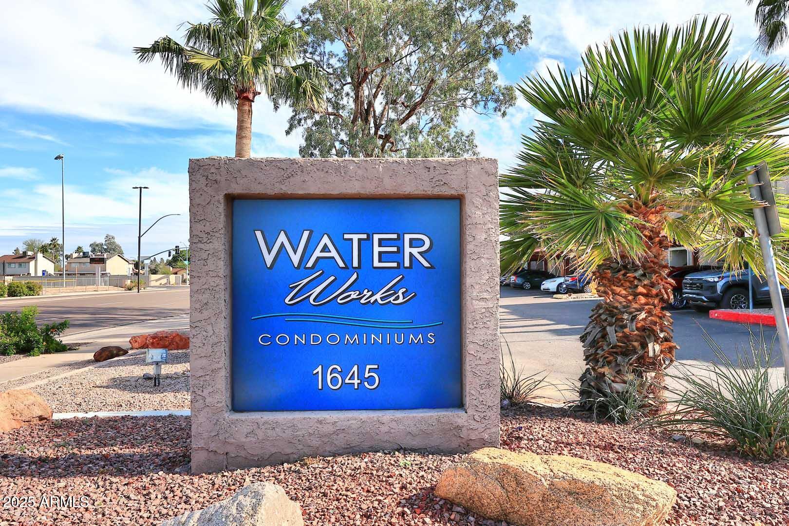 1645 West Baseline Road, Unit 2102 Mesa, AZ 85202 - Photo 30 of 34 Water Works-Sign