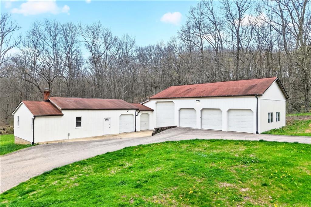 199 Lower Harmony Road Prospect, PA 16052 - Photo 2 of 49 Unbelievable detached garage! Notice the RV sized garage!