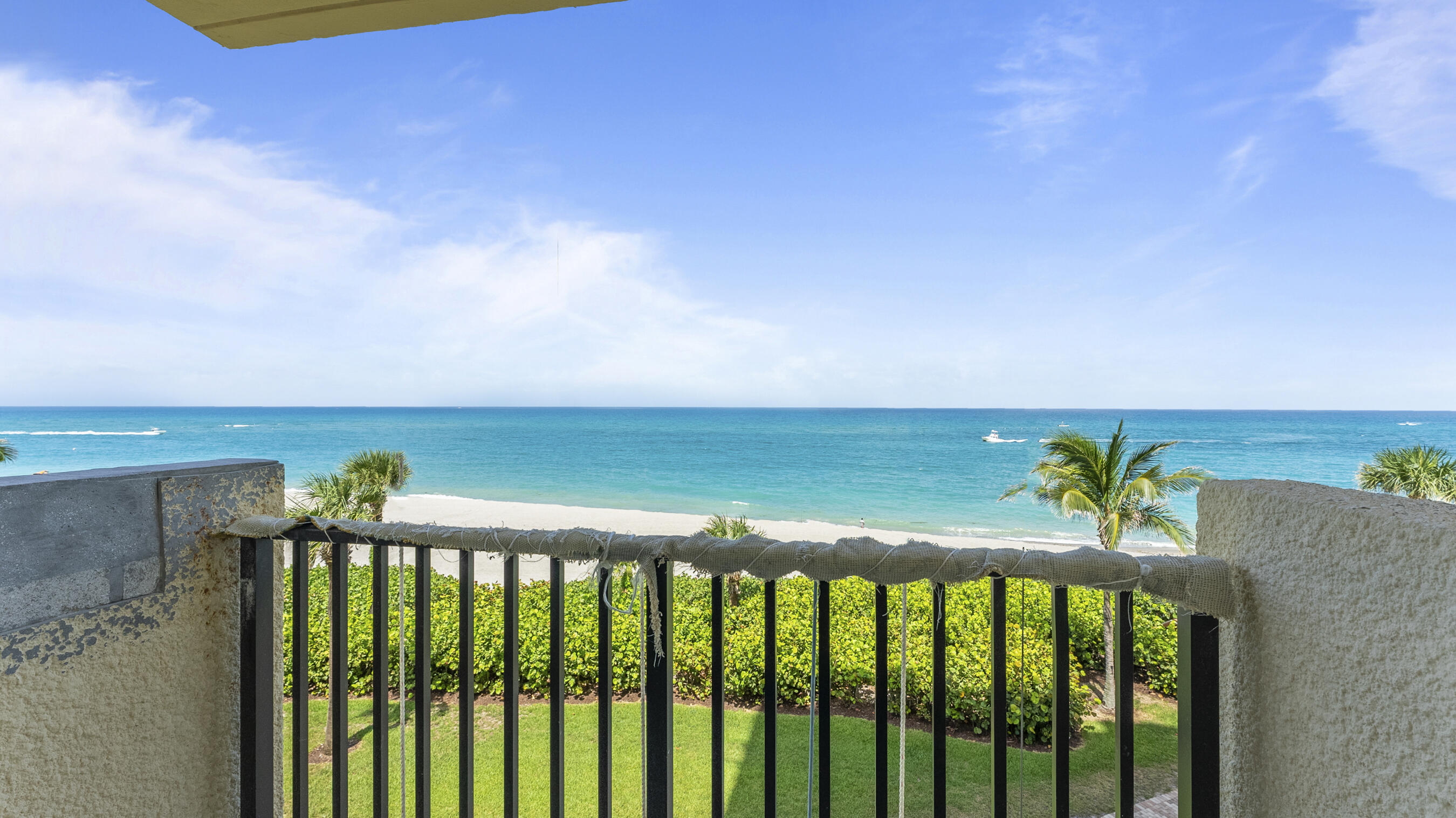 300 Ocean Trail Way, Unit 401 Jupiter, FL 33477 - Photo 3 of 41 a view of balcony with ocean view