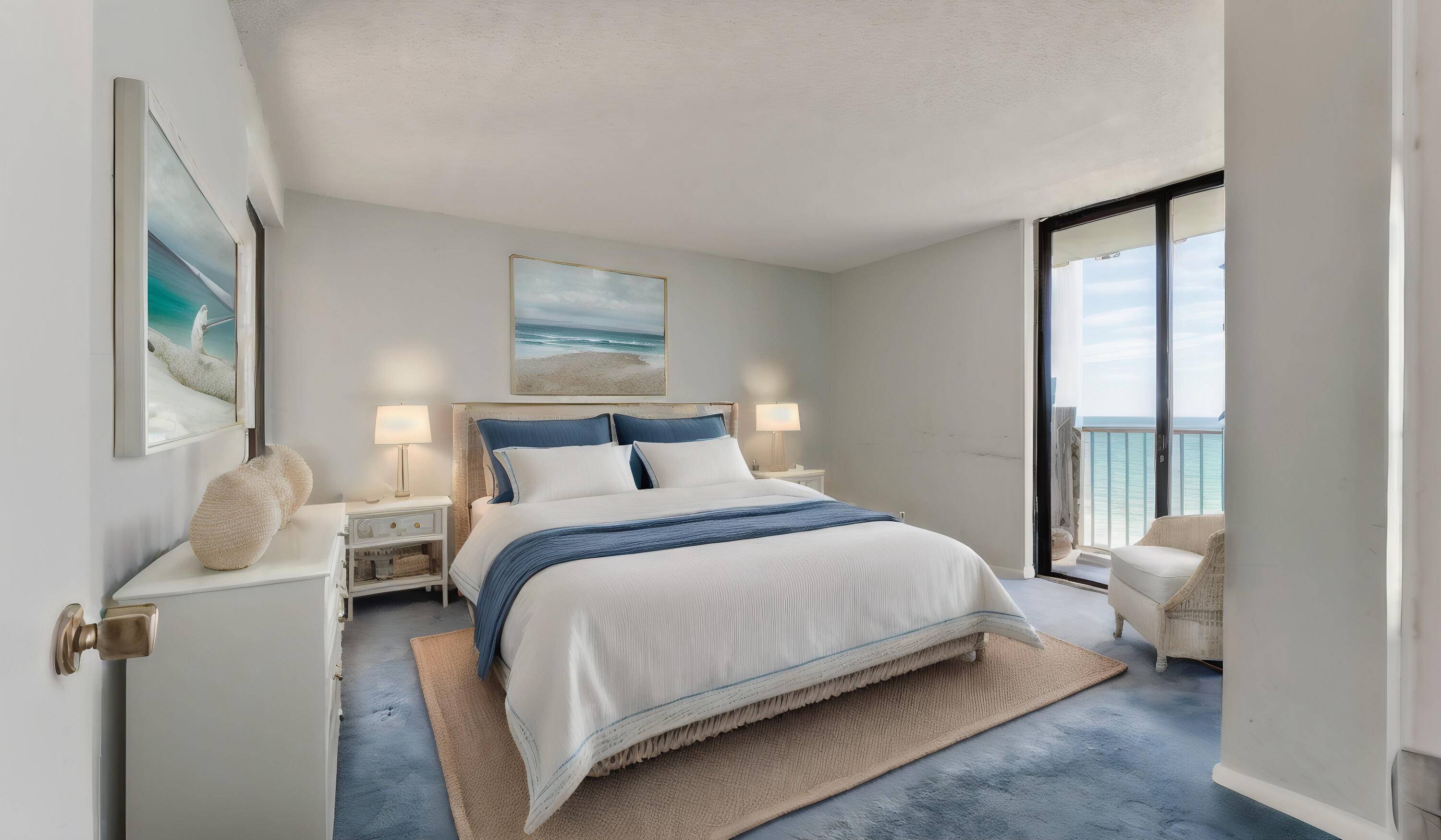 300 Ocean Trail Way, Unit 401 Jupiter, FL 33477 - Photo 7 of 41 a bedroom with a bed and a window