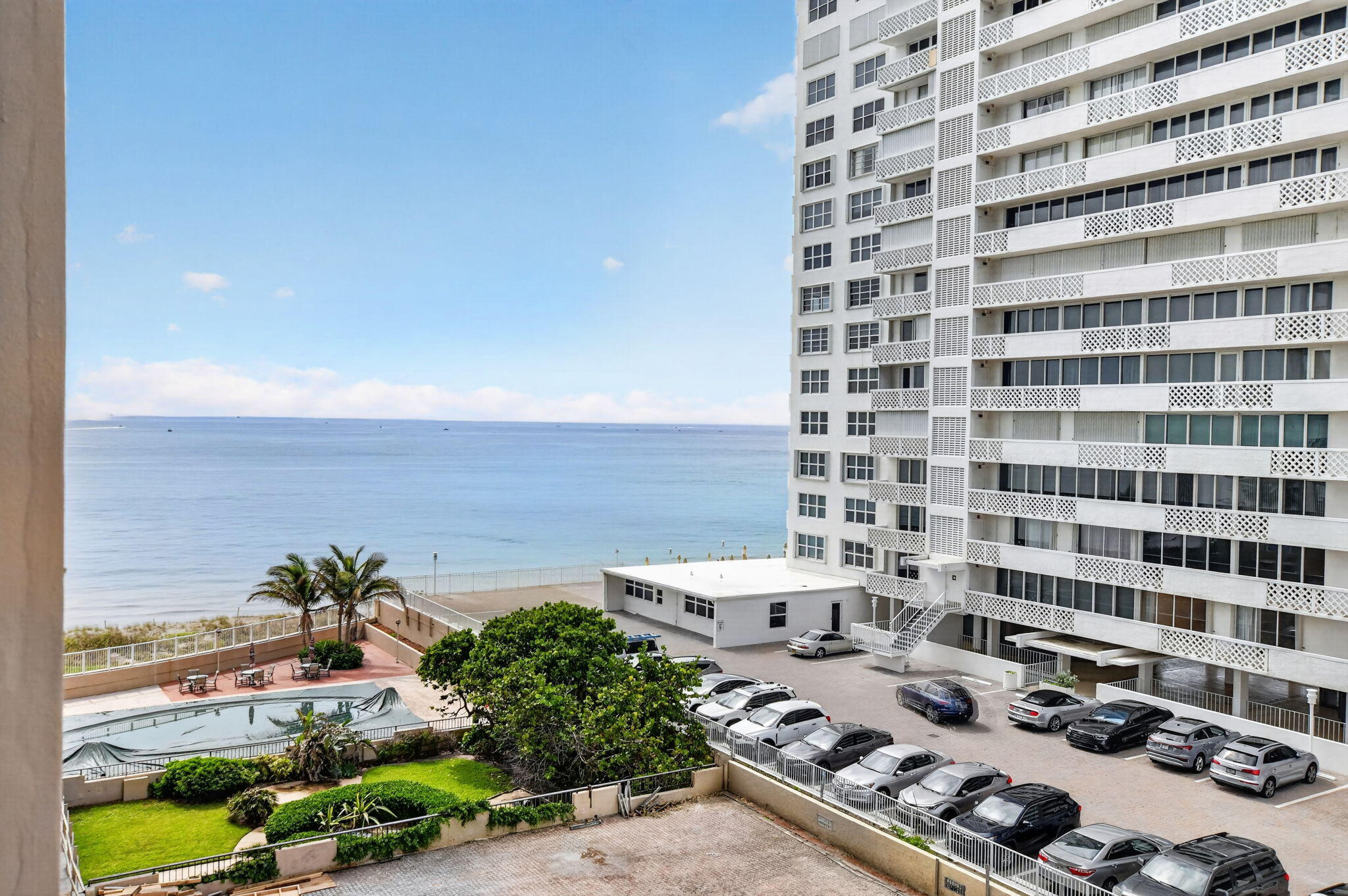 1180 South Ocean Boulevard, Unit 55 Boca Raton, FL 33432 - Photo 31 of 43 view from balcony