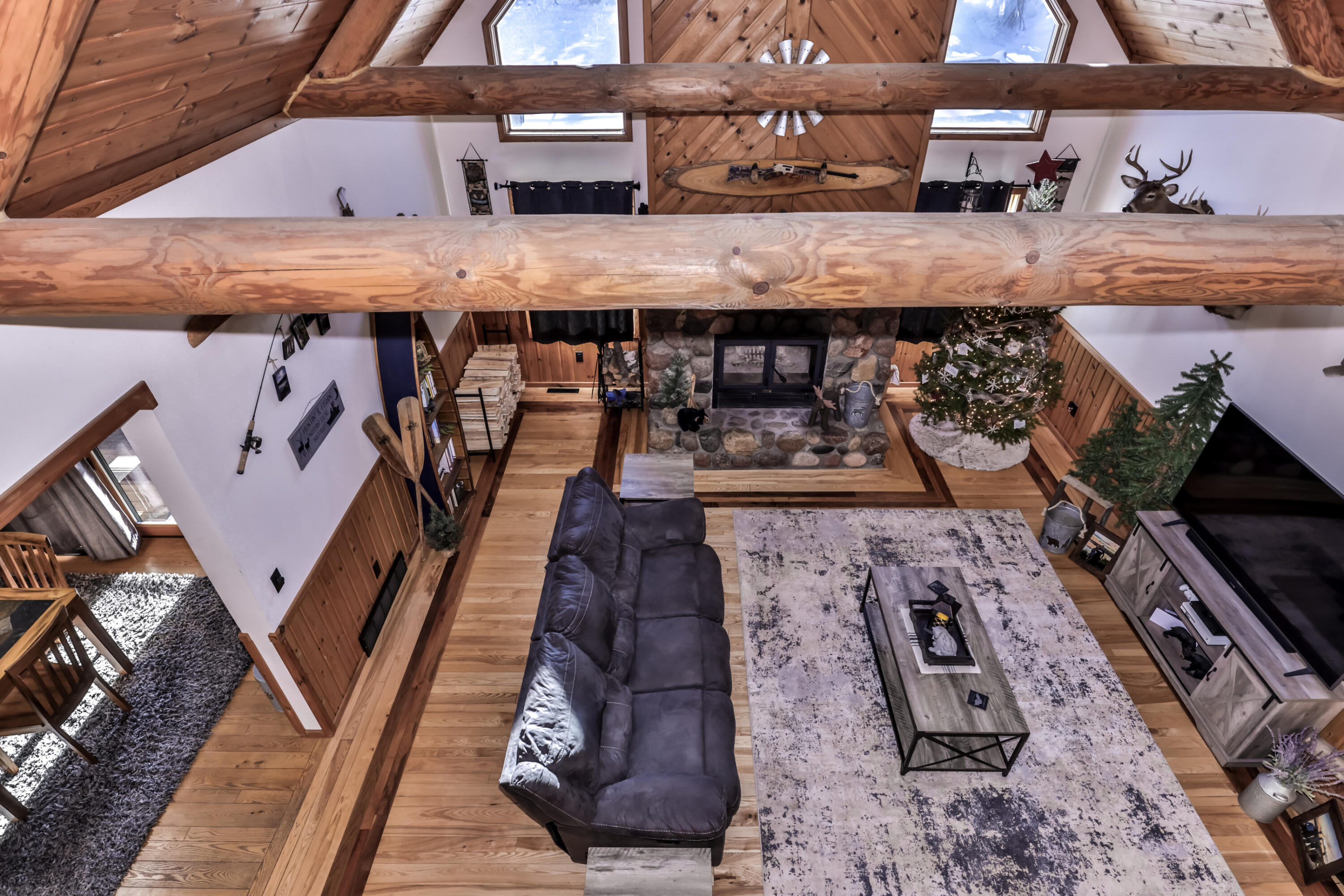 5053 Anderson Road Carey, WI 54534 - Photo 25 of 36 View from Loft