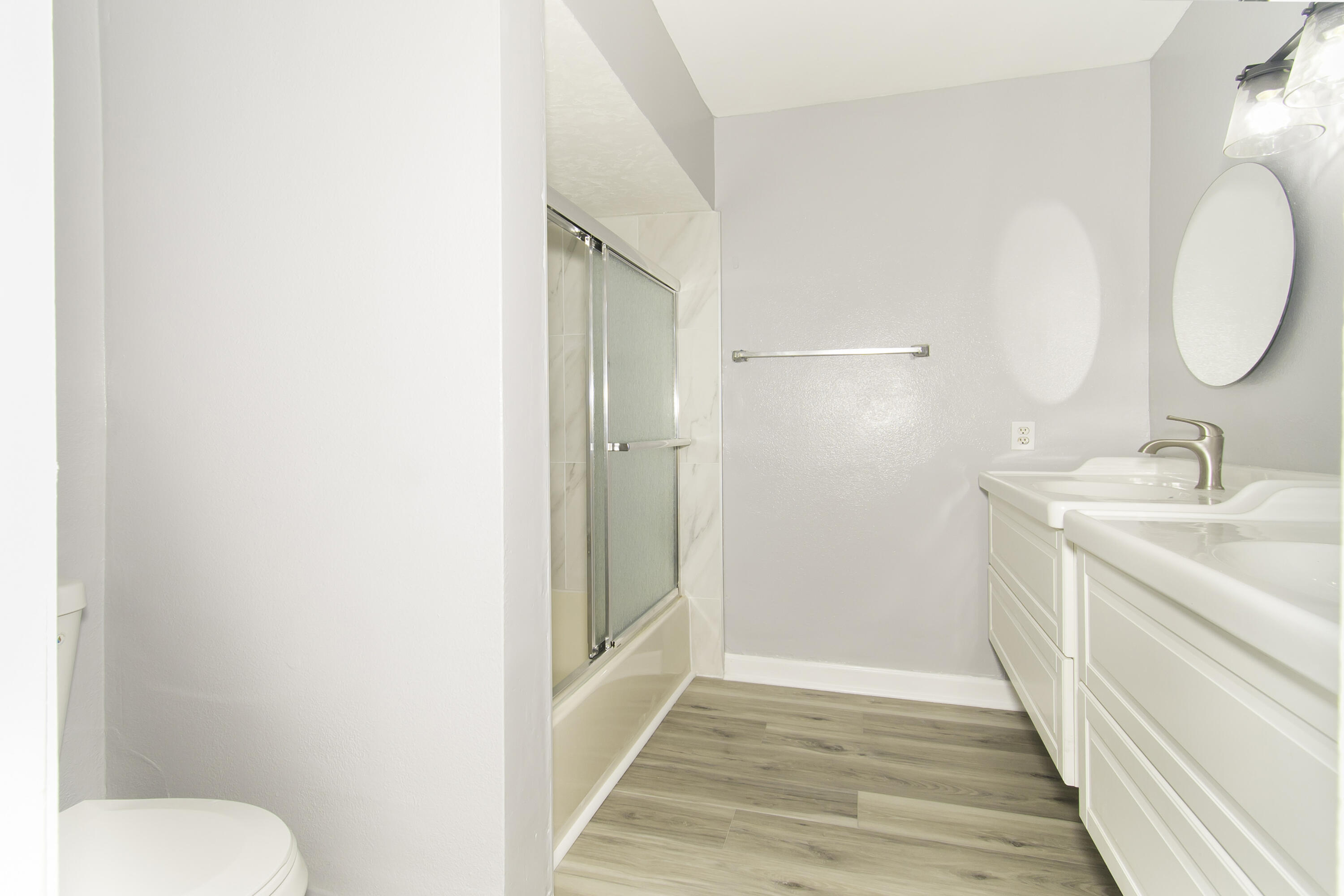 1571 Southwest 13th Drive Boca Raton, FL 33486 - Photo 9 of 21 a bathroom with a sink and a mirror