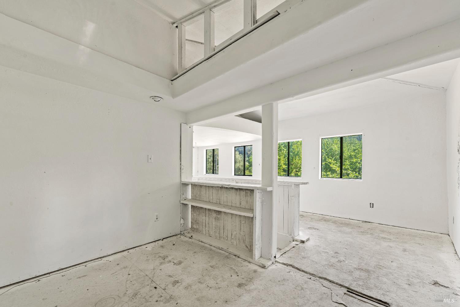 10991 River Road Forestville, CA 95436 - Photo 12 of 20 a view of room with window and hallway