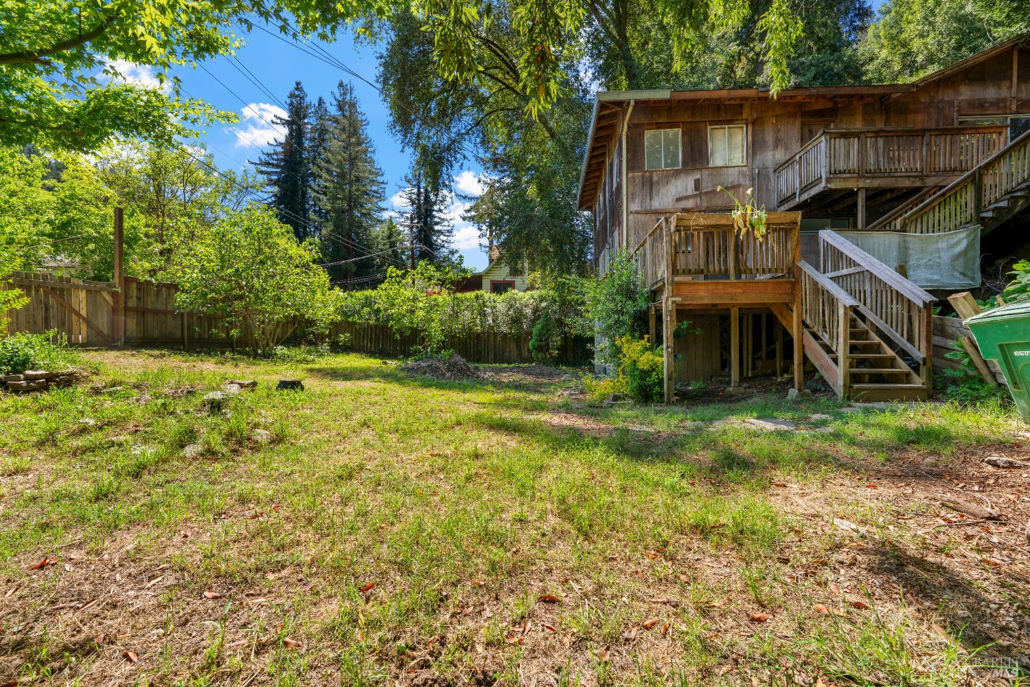 10991 River Road Forestville, CA 95436 - Photo 2 of 20 a view of a house with a yard