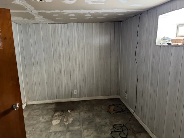 a view of a small space